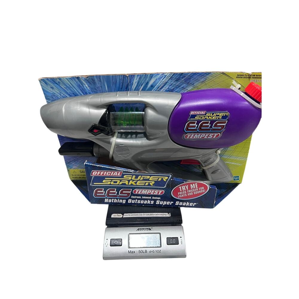 Vintage Super Soaker EES Tempest – New With Packaging